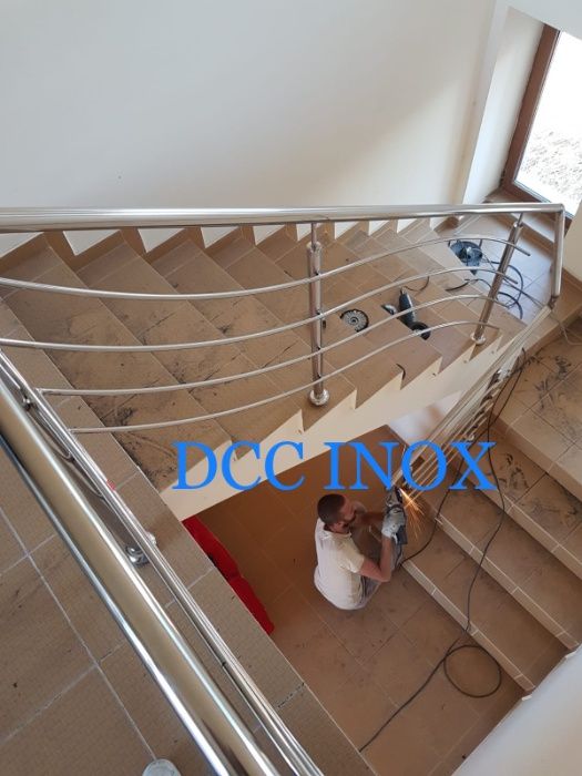 balustrade inox, porti inox, confectii inox. maner cavou inox