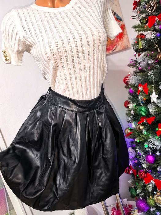 Fusta piele dama mărimea xs