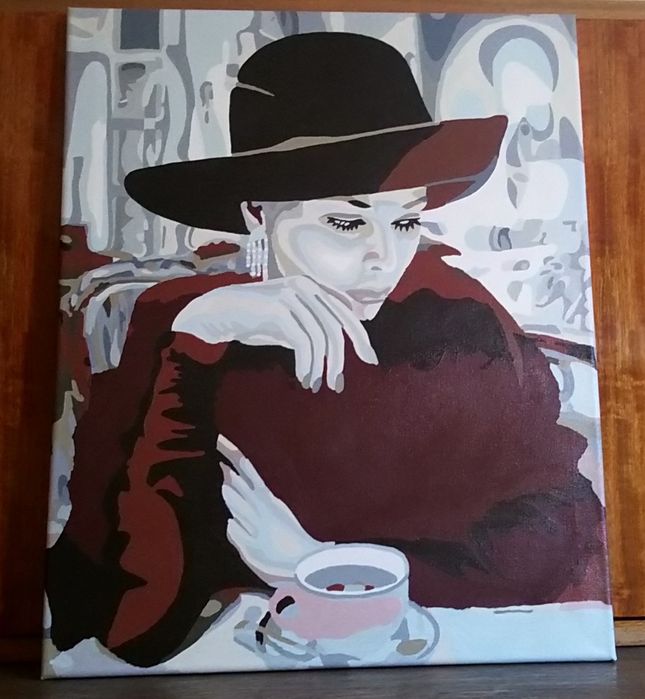 Картины по номерам. Готовые.