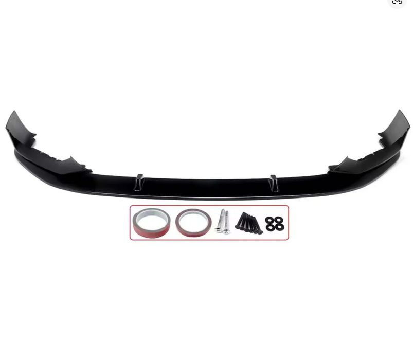 Lip prelungire bara fata M BMW Seria 5 G30 G31(2017-2020) Negru Lucios