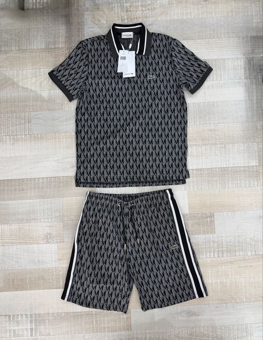 Lacoste мъжки комплект – тениска + къси панталони, нов с етикети