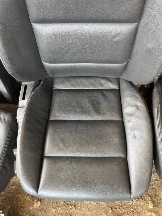 Електрически кожен салон Audi A6 4F C6 седалки Кожа Рекаро Н640