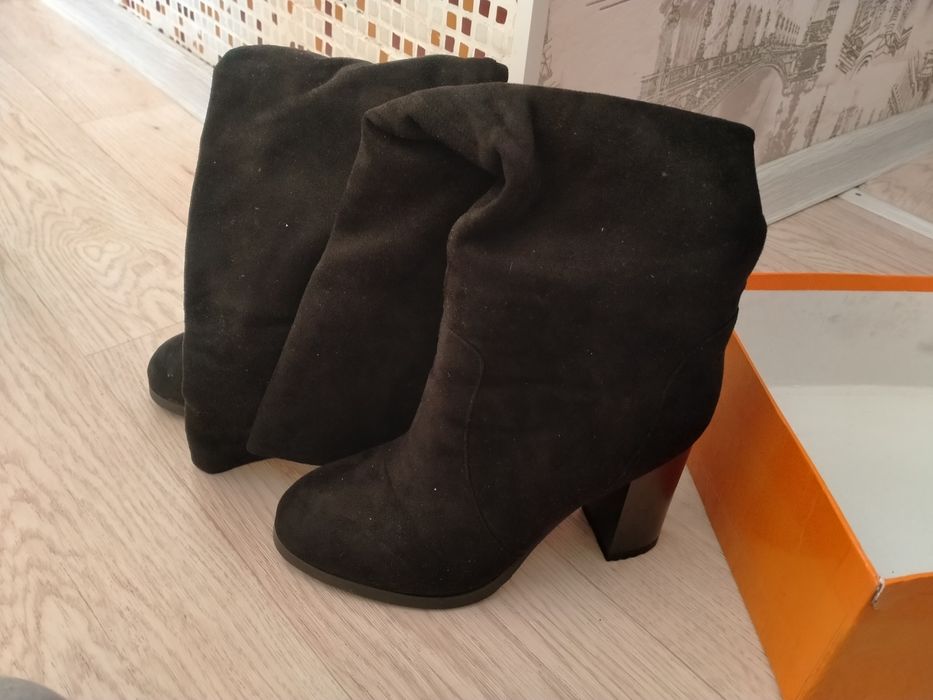 Демисезонные. Удобный каблук