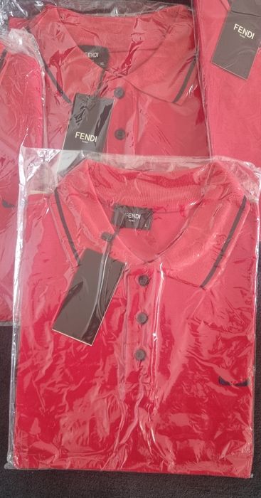 Tricou polo roșu Men