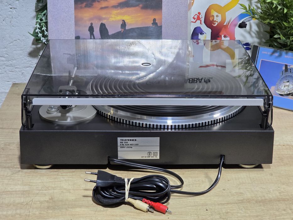 Pick-up TELEFUNKEN RS 200, full automatic,  direct drive ,hifi vintage
