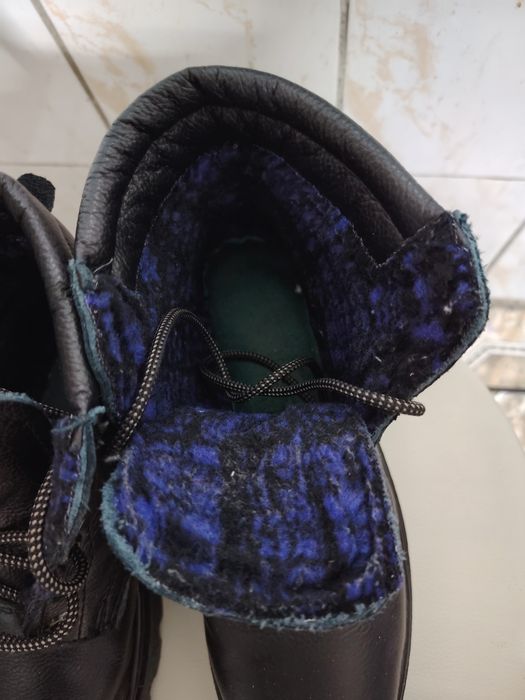 Bocanci bărbați din piele naturală