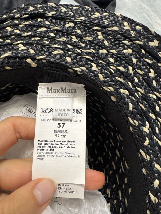 Шляпа max mara соломеная классика