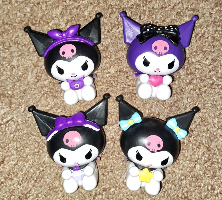 Lot figurine kuromi sanrio figurine pt tort sau decor