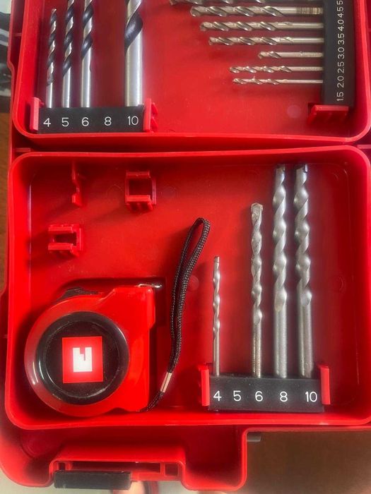Cutie scule Einhell + accesoriile din poze