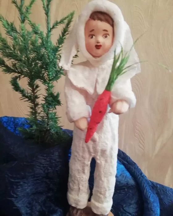 Ватные ёлочные игрушки