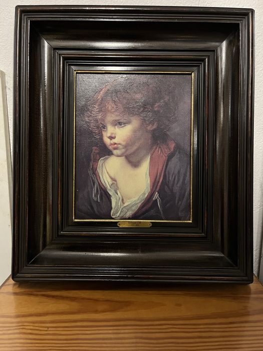 Красива картина “Русото момче” по Jean Baptiste Greuze