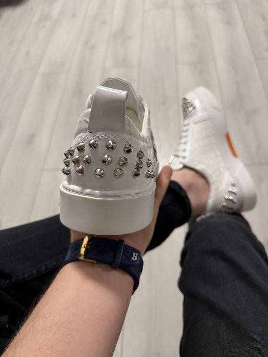 Adidasi Barbati Philipp Plein Alb!