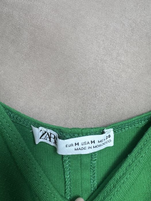 Рокля ZARA - зелена