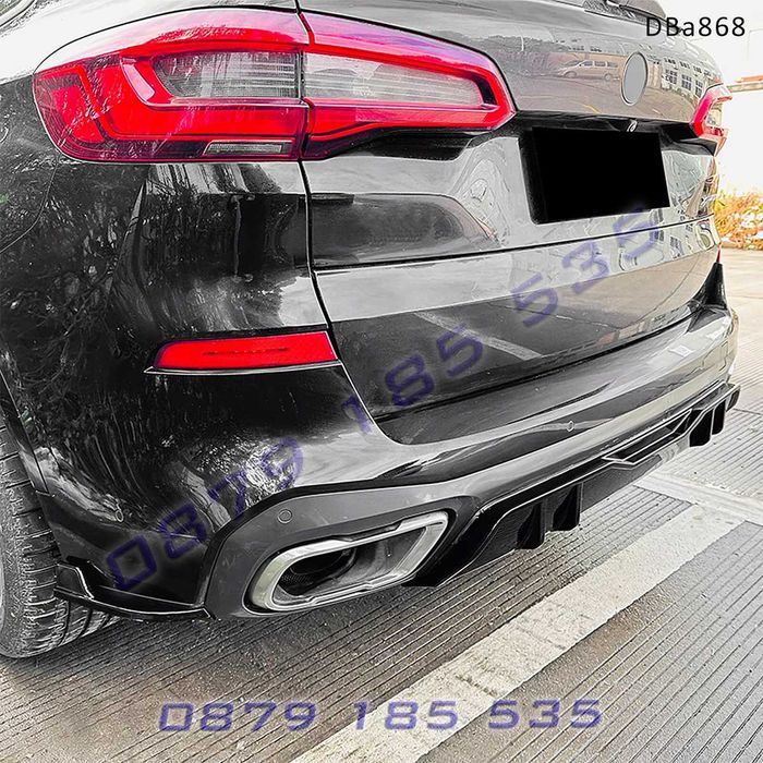 Заден дифузьор добавки броня BMW X5 M G05 дифузор бмв х5 г05 тунинг