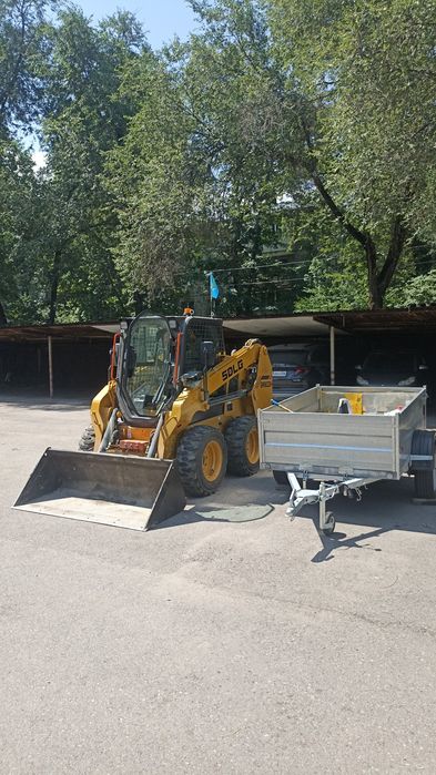 Услуги мини погрузчика бобкат