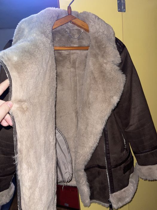 Зимний дубленка..