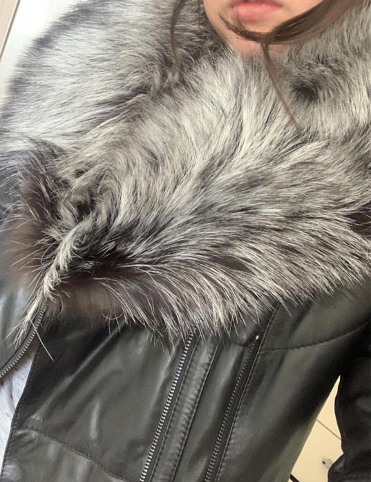 Коженная  куртка