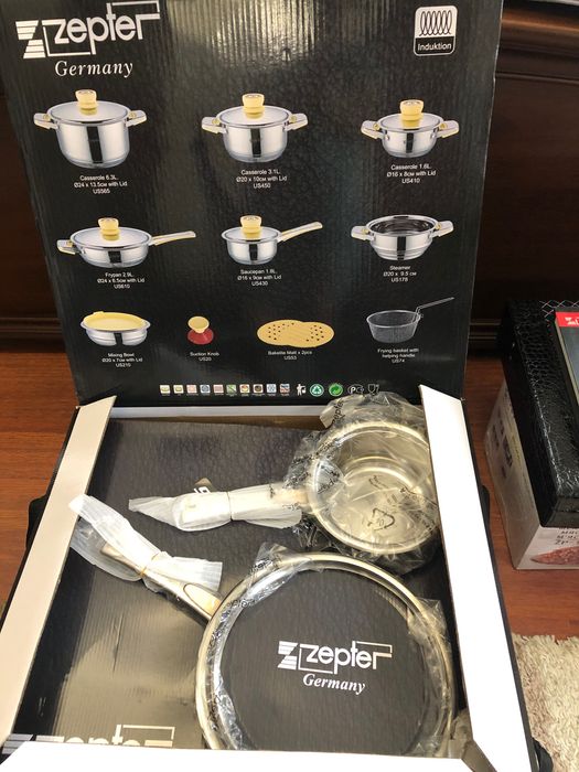 Набор кастрюль Цептер производство Германия