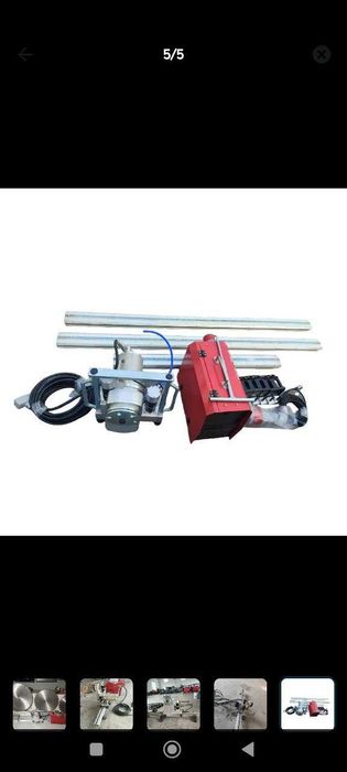 Каретка с тросом для резки бетона