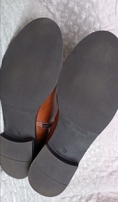 Дамски боти от естествена кожа