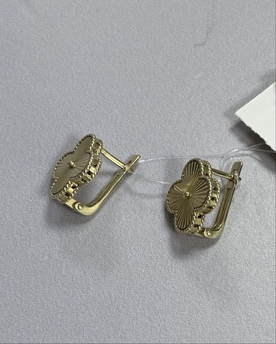 Комплект серьги кольцо золото 585