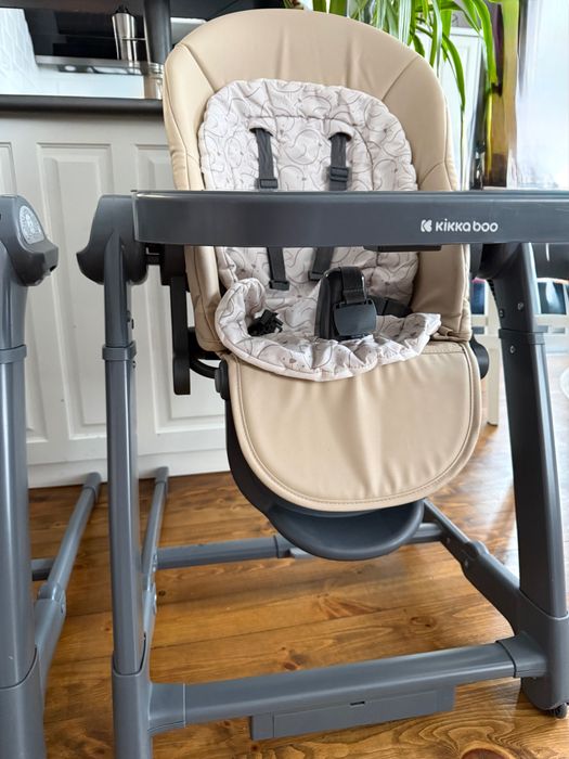 KIKKA BOO Стол за хранене-люлка 3в1 PRIMA BEIGE