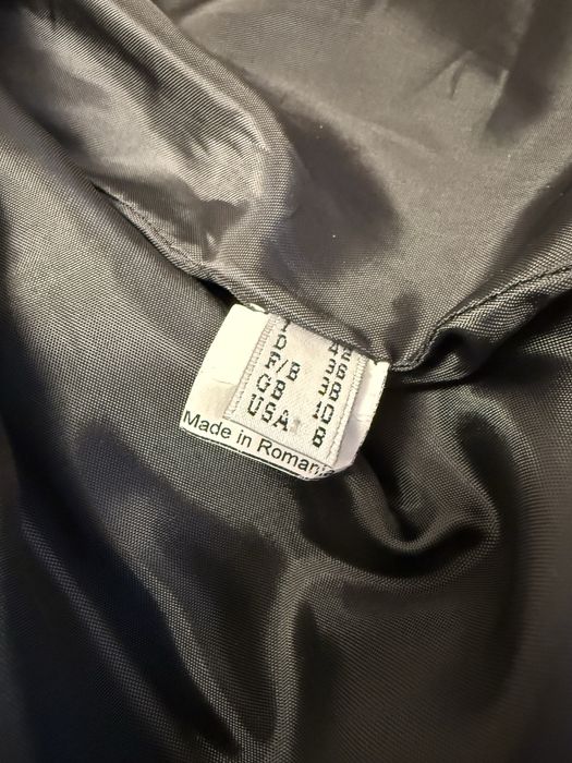 Blana naturala iepure neagra marime 36 S