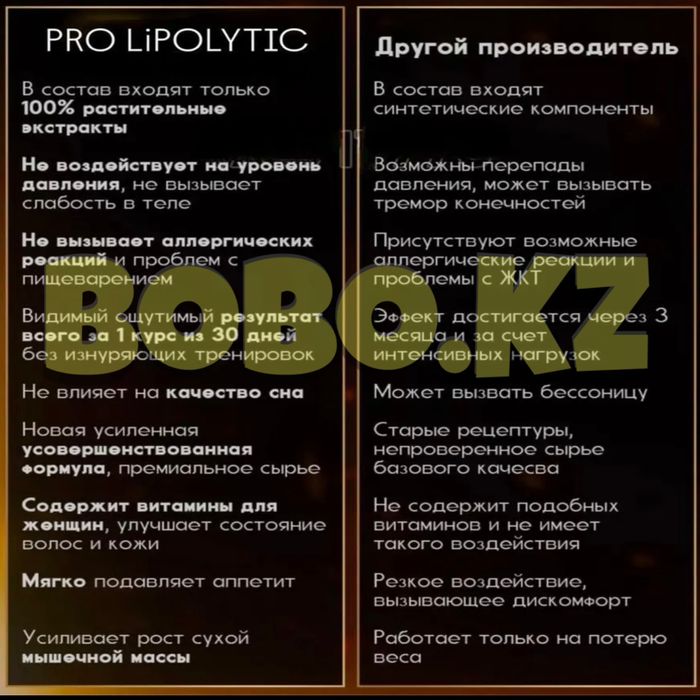 оригинал ПРО ЛИПОЛИТИК черная спирулина пантера