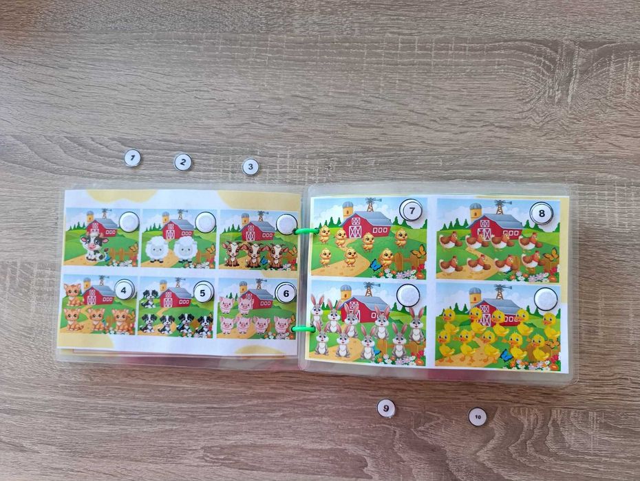 Книжка-игра "В царството на животните"