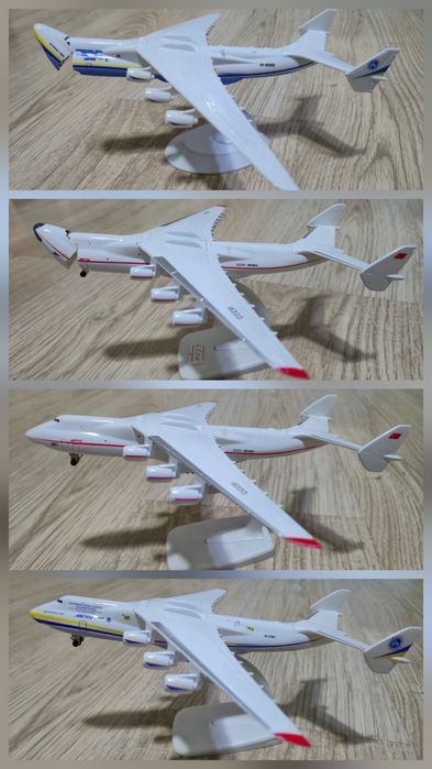 Модели самолётов Мрия, Белуга, Конкорд, Гольфстрим, А340 железные, 20