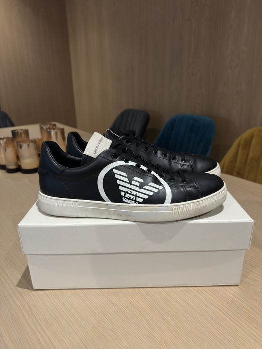 Emporio Armani черни маратонки размер 45