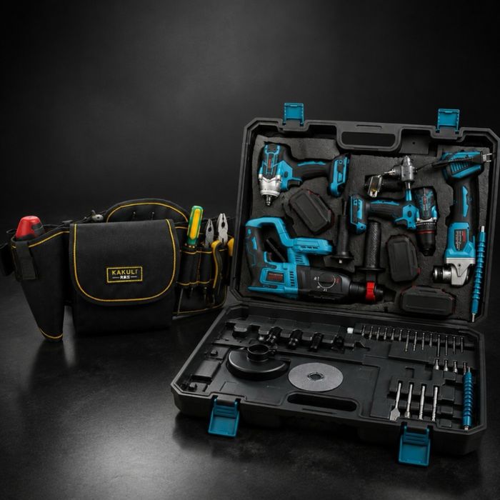 Комплект акумулаторни инструменти BOXER BX-187 4в1
