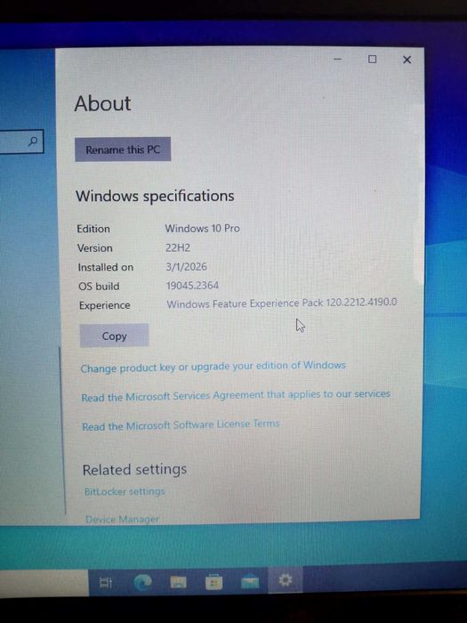 Laptop HP i5 generația 6 4GB RAM