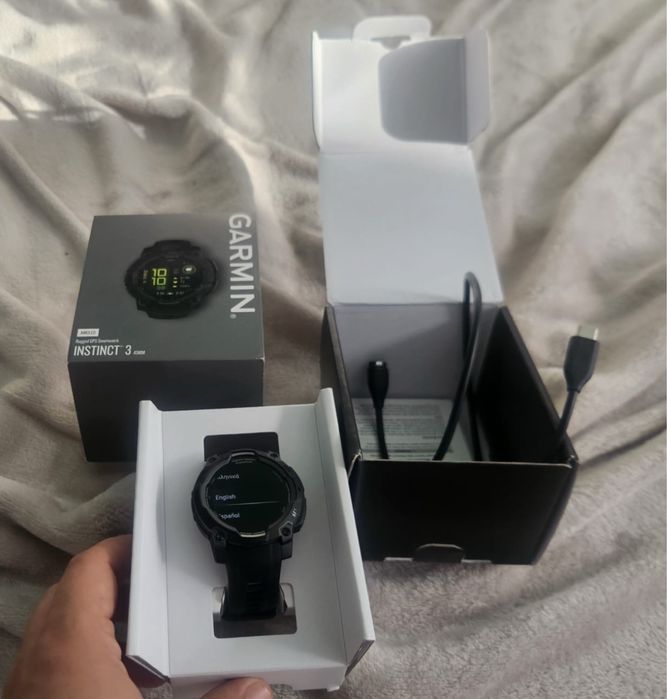 Garmin Instinct 3 AMOLED 45 mm - Nou - Garantie