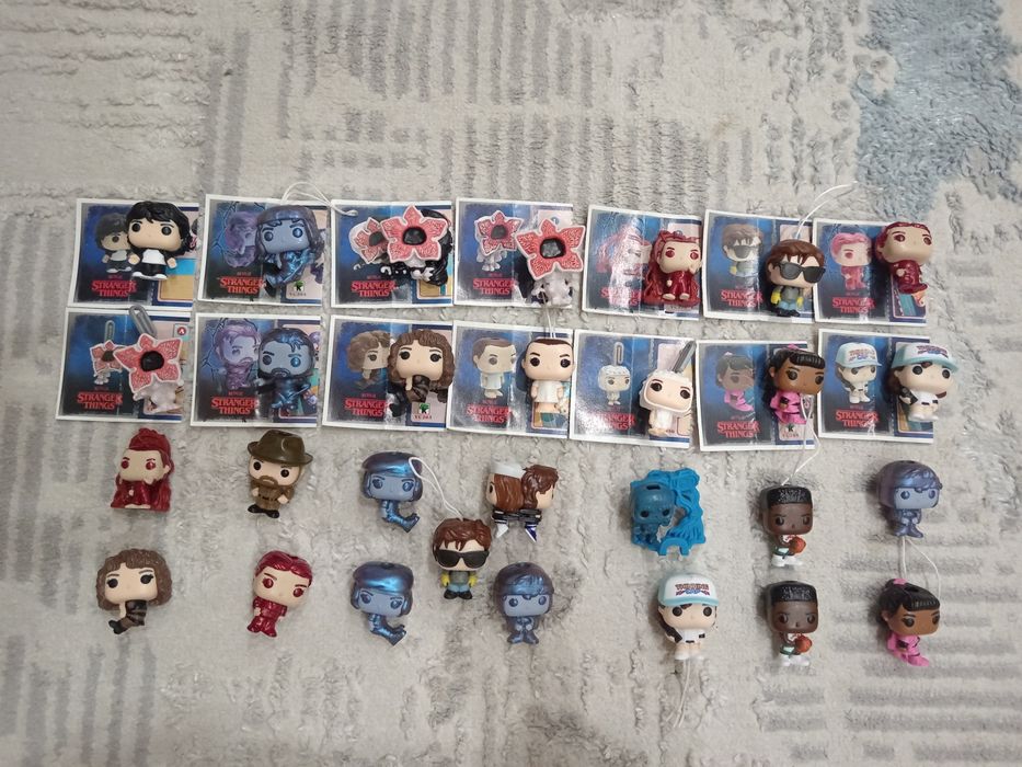 Продам Фигурки с Kinder Joy Stranger Things Funko Pop