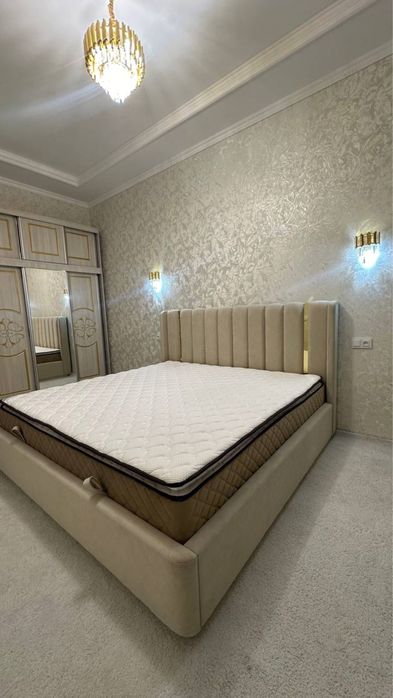 Кровать/Krovat мягкая с механизим