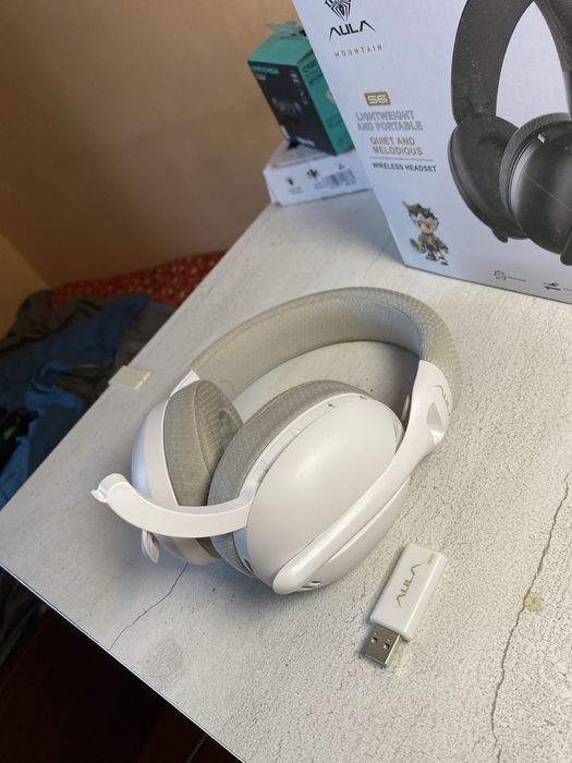 Aula s6 наушник серый