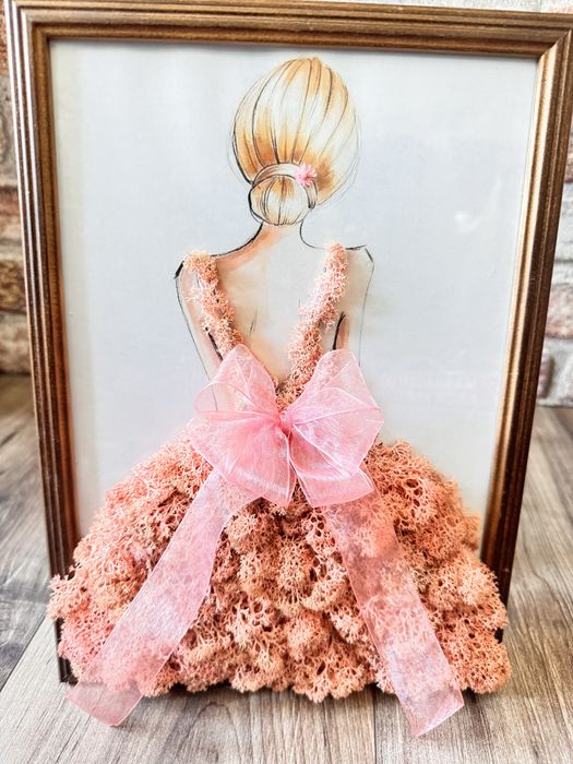 Рамка картина със скандинавски мъх