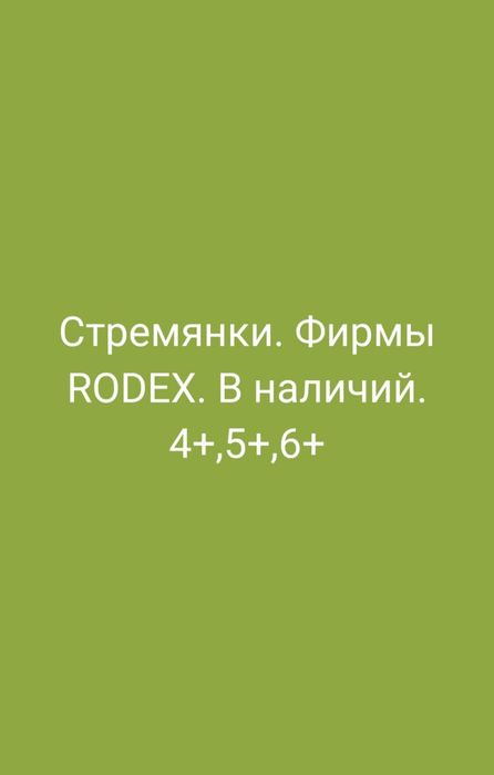 Стремянка качество супер RODEX