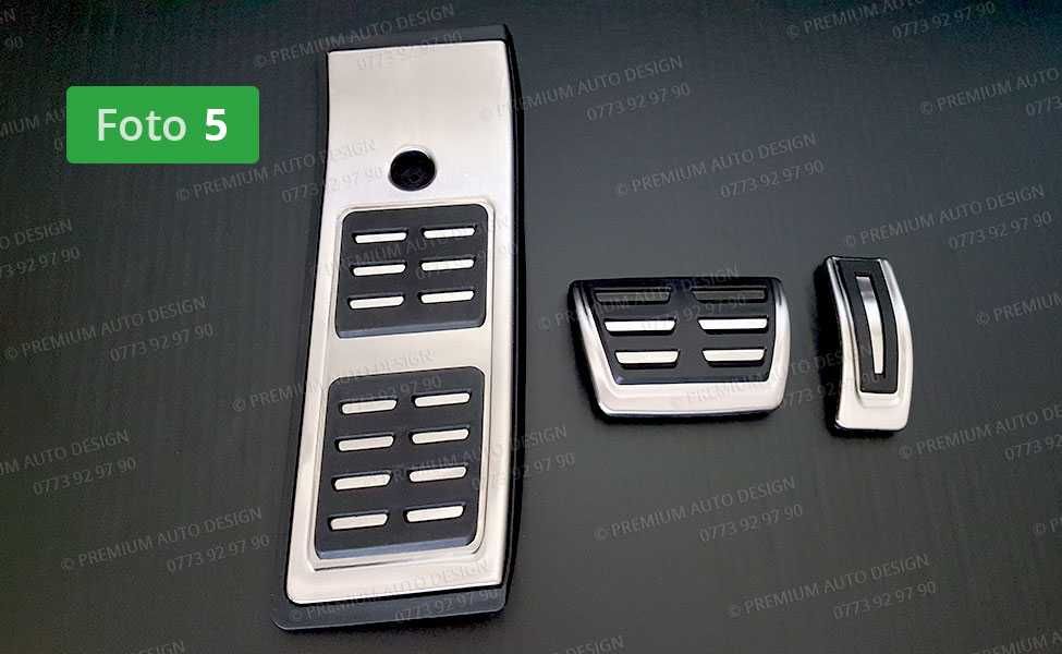 Ornamente INOX pedale - Audi / VW / Skoda / Seat   (diferite modele)
