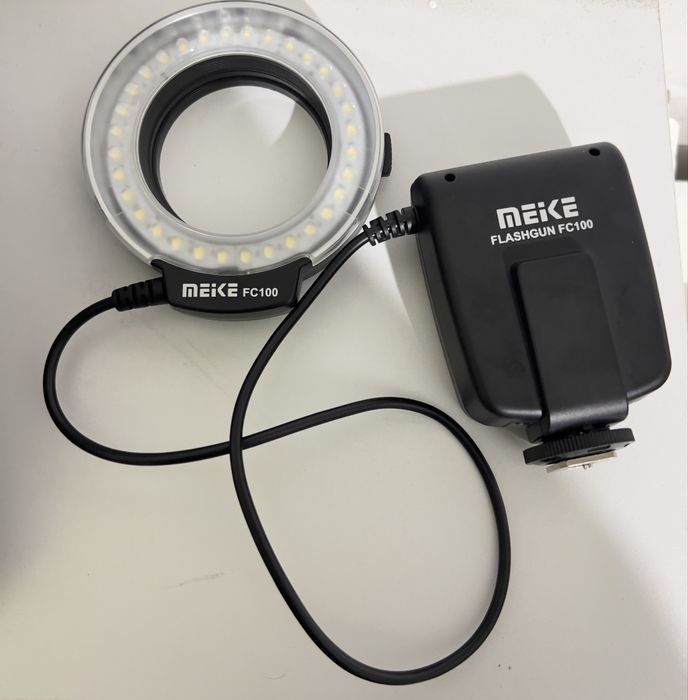 Lampa / Bliț foto Meike FC 100