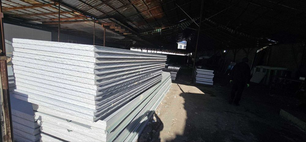 Sendvich panellar to'g'ridan-to'g'ri zavoddan. (сэндвич панель)