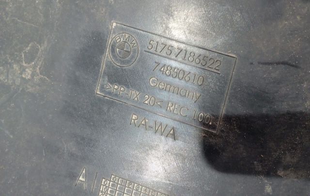 Scut bara spate dreapta 7186522 BMW Seria 5 F10 [2009 - 2013]