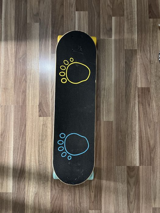 Trotineta oxelo cu suspensii si frane & skateboard copii 6-9 ani