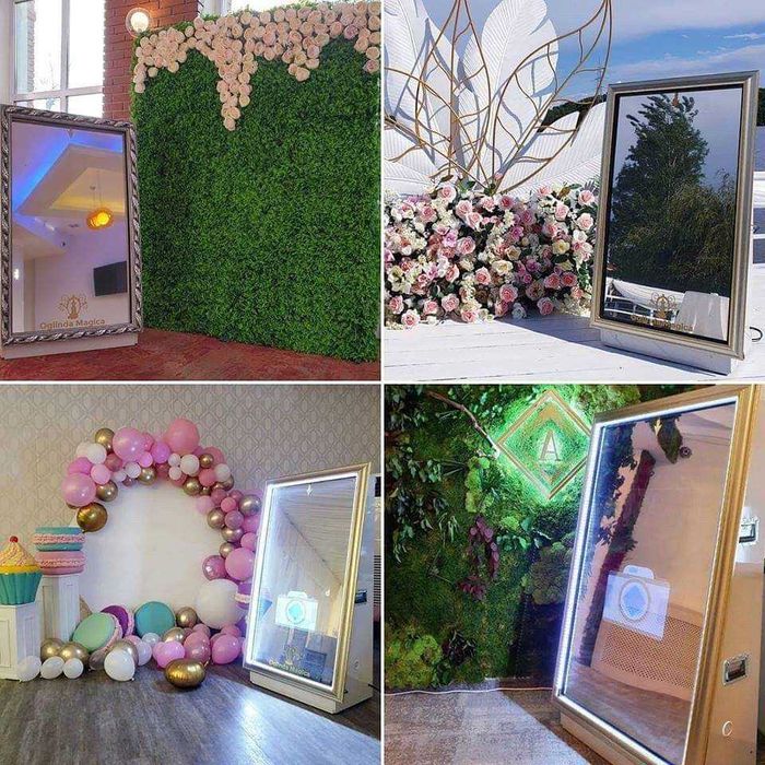 Oglinda Magică Cabina Foto Photo Booth nuntă botez evenimente