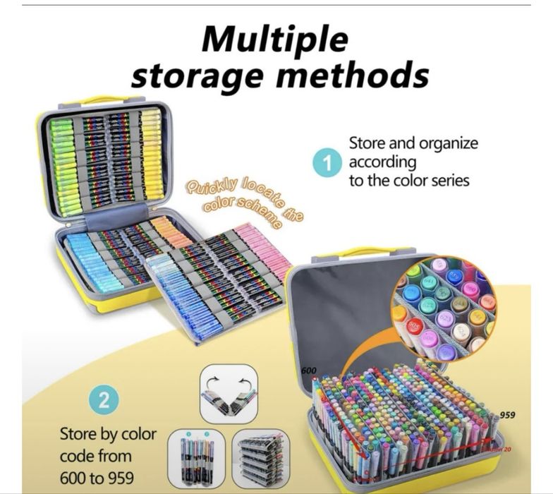 Маркеры  360 шт 1 мм, Мультиколор