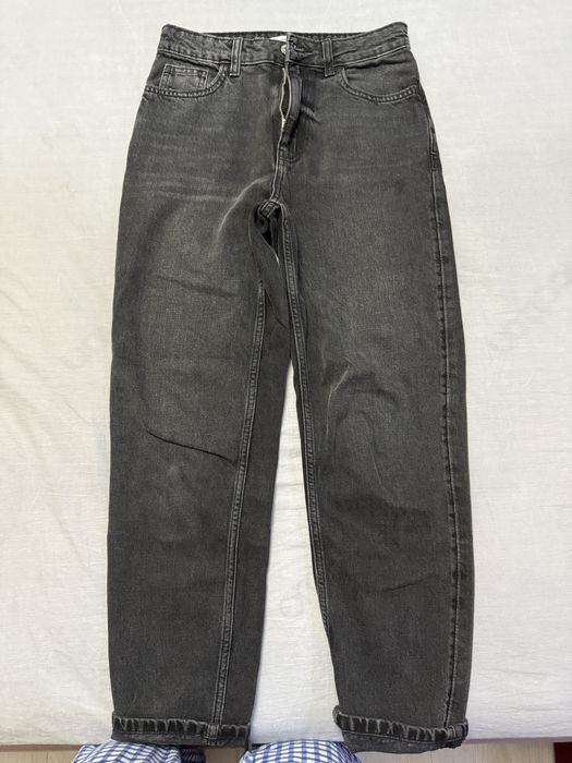 Джинсы мом женская