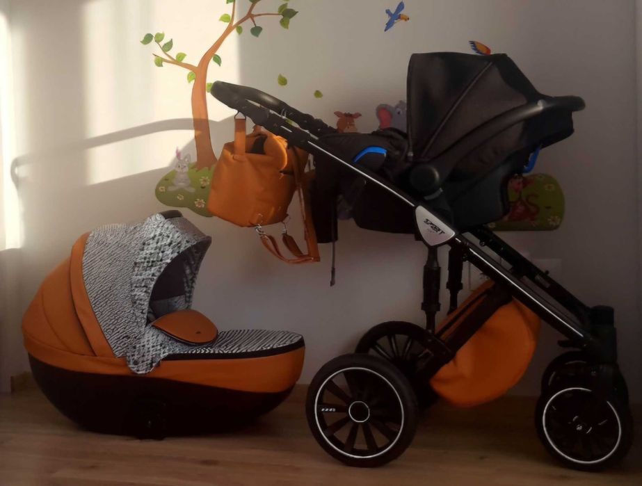 Vand carucior Anex Baby 3 in 1 - scoica, landou si parte sport