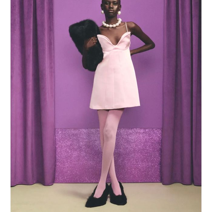 ZARAxDisney розова рокля