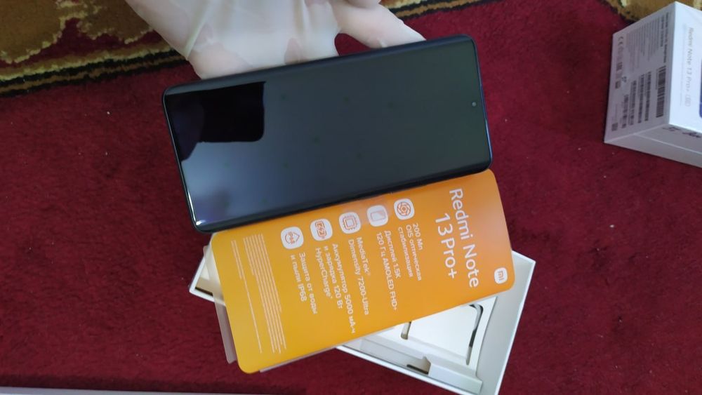 Redmi note 13 pro+ 5G (12/512) Black rangi